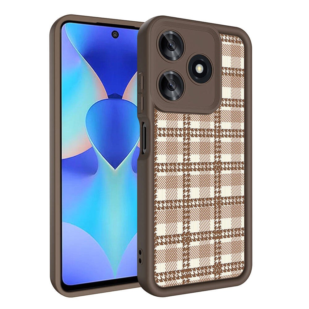 Tecno Spark 10 4G Kılıf Kamera Korumalı Baskılı Arka Yüzey Zore Klas Kılıf