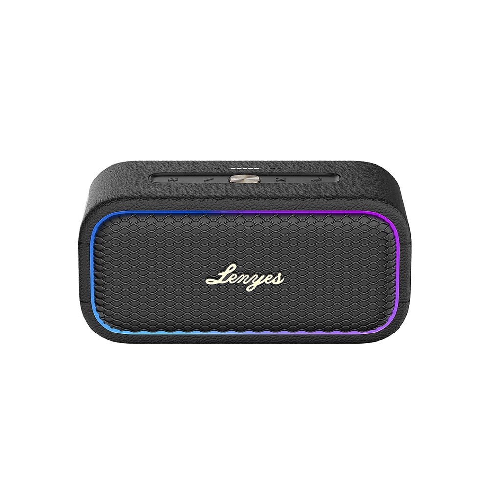 Lenyes S891 RGB Işıklı Taşınabilir Su Geçirmez OTG-TWS Bluetooth Hoparlör v5.3 80W