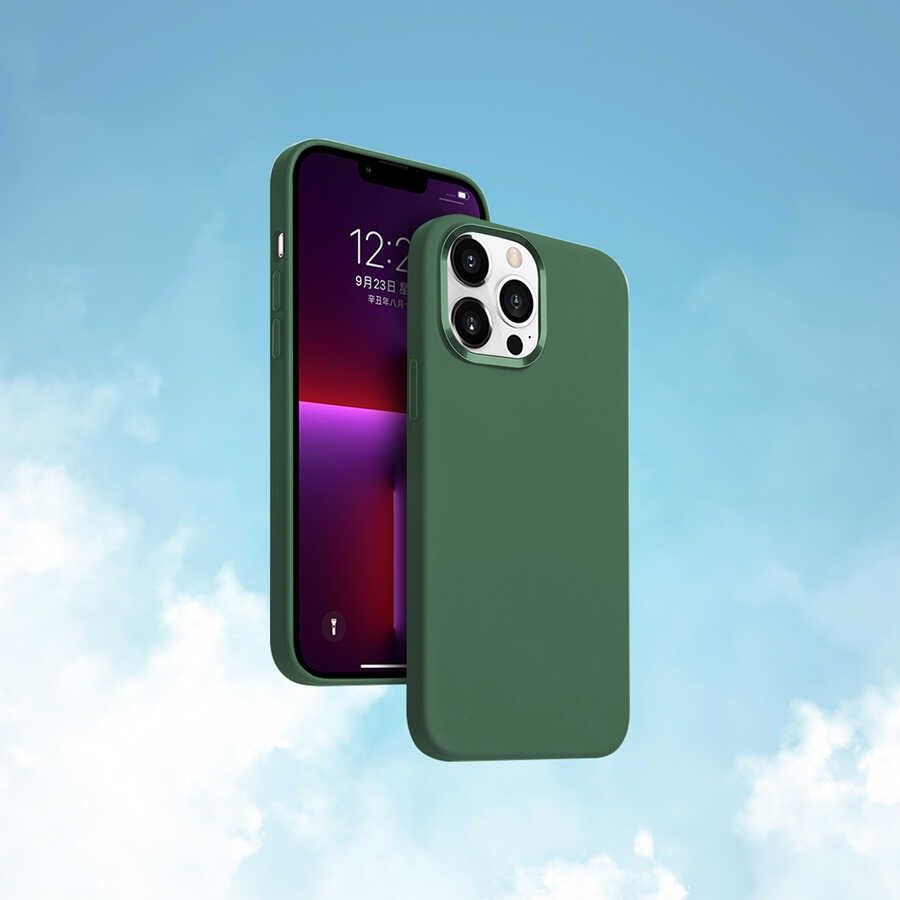 iPhone 13 Pro Max Kılıf Wiwu Magsafe Magnetic Silikon Kılıf