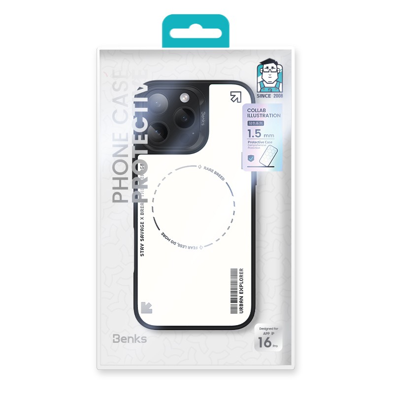 Apple iPhone 16 Pro Kılıf M-safe Şarj Özellikli Benks Dynamic Basis Kapak
