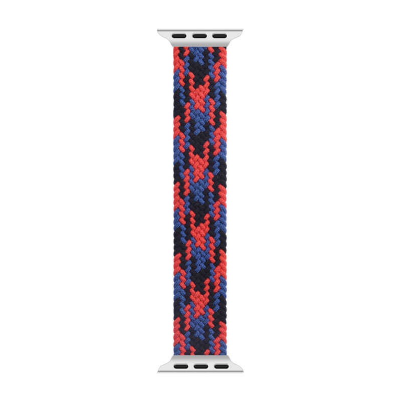 Watch 44mm Wiwu Braided Solo Loop Contrast Color Large Kordon