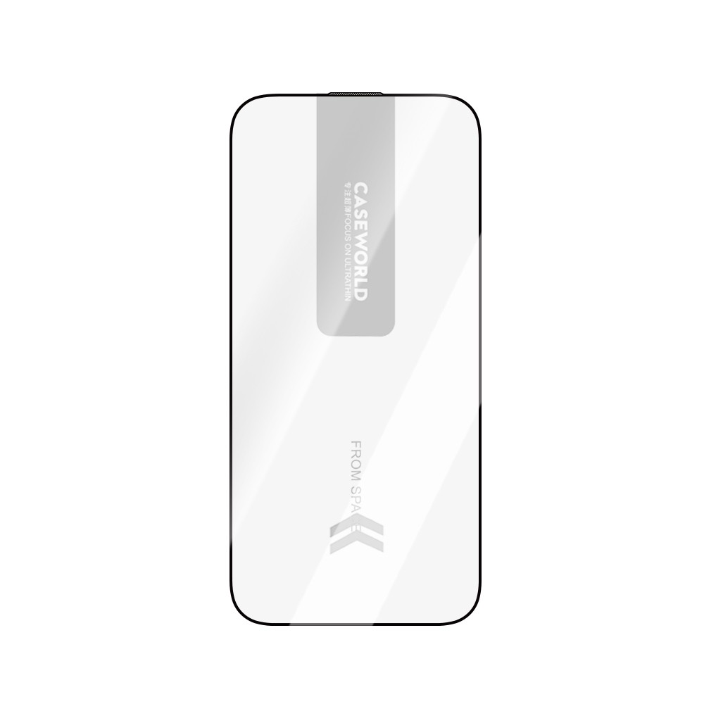 Apple iPhone 16 Pro Max CaseWorld Ultra-Thin Serisi TMQ 0.15mm HD 3D Cam Ekran Koruyucu + Uygulama Aparatlı