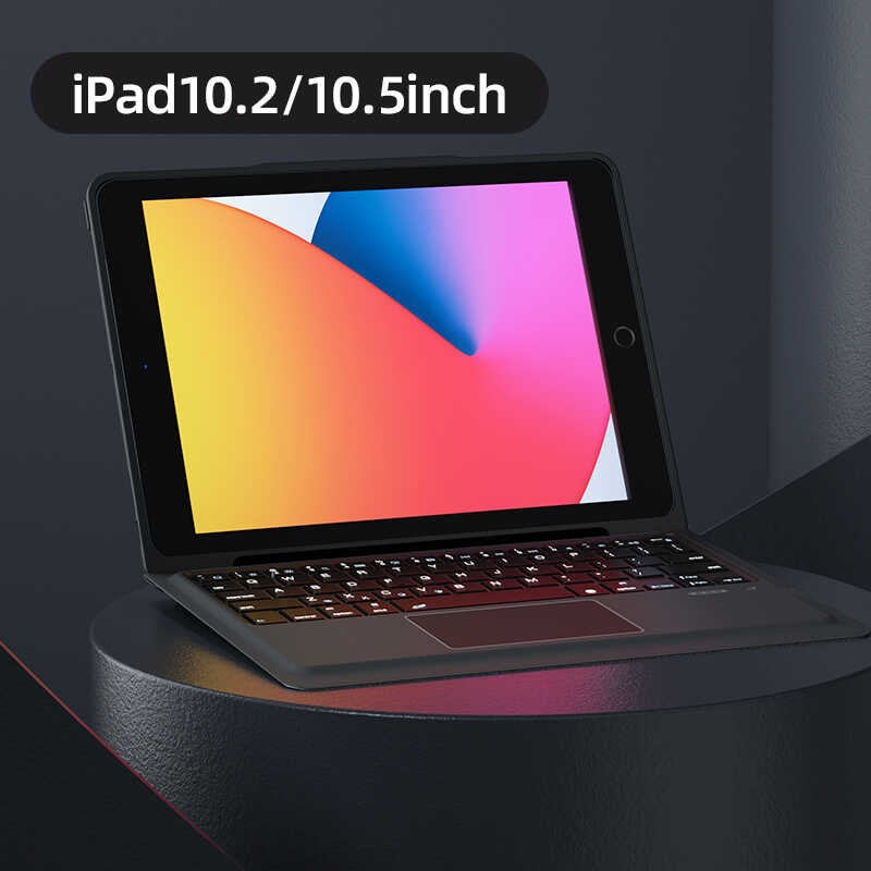 iPad Pro 10.5 (7.Nesil) Benks Multifunctional Kablosuz Klavyeli Kılıf