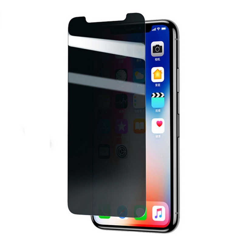 iPhone XS Max 6.5 ​​​​​​​​​​​​Zore Rika Premium Privacy Temperli Cam Ekran Koruyucu