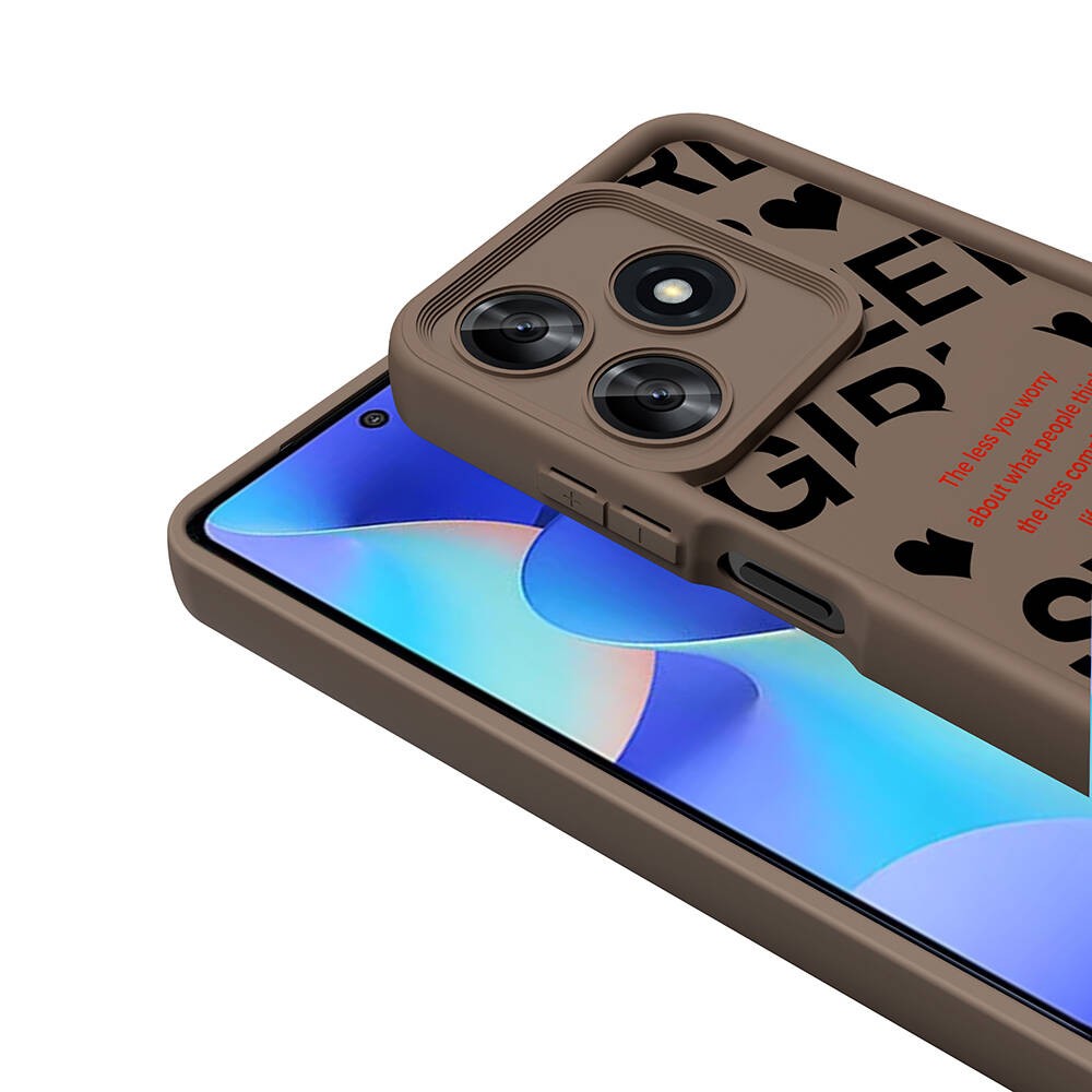 Tecno Spark 10 4G Kılıf Kamera Korumalı Baskılı Arka Yüzey Zore Klas Kılıf