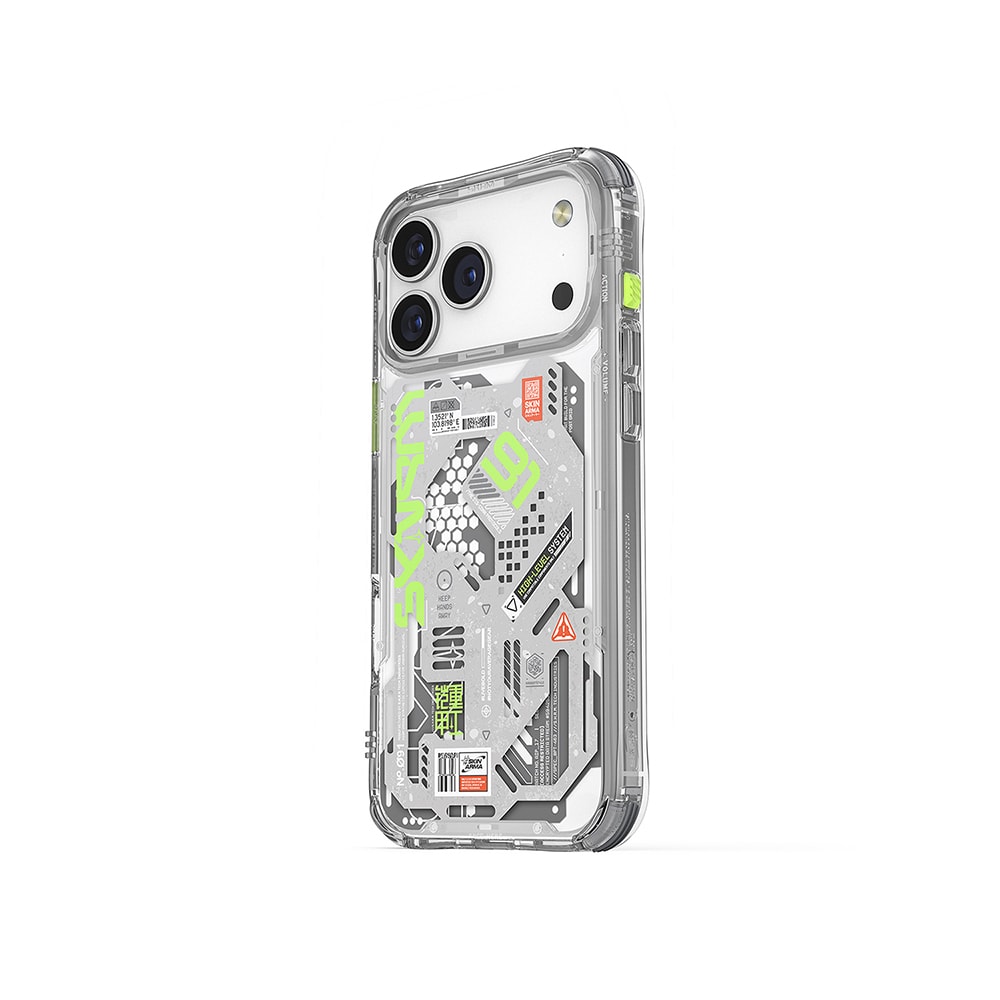 Apple iPhone 17 Pro Kılıf Desenli Airbag Tasarımlı Skinarma Spectra Kapak