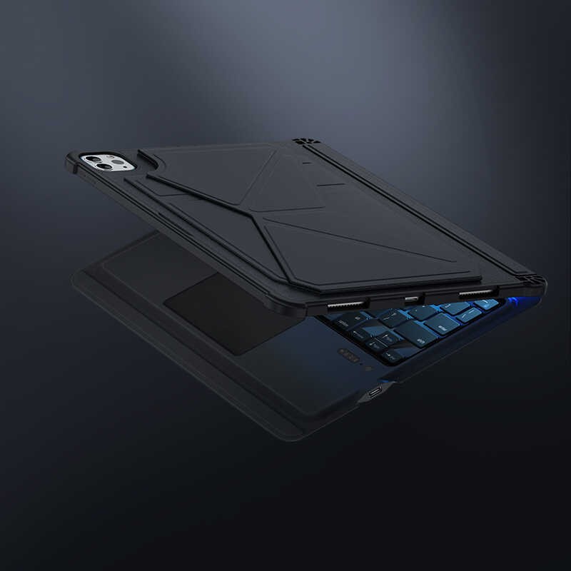 iPad Pro 10.5 (7.Nesil) Benks Multifunctional Kablosuz Klavyeli Kılıf