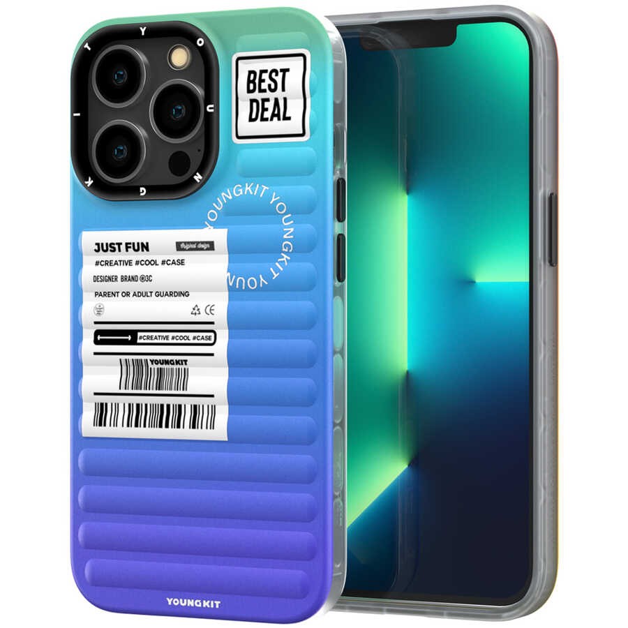 iPhone 12 Pro Max Kılıf YoungKit The Secret Color Serisi Kılıf