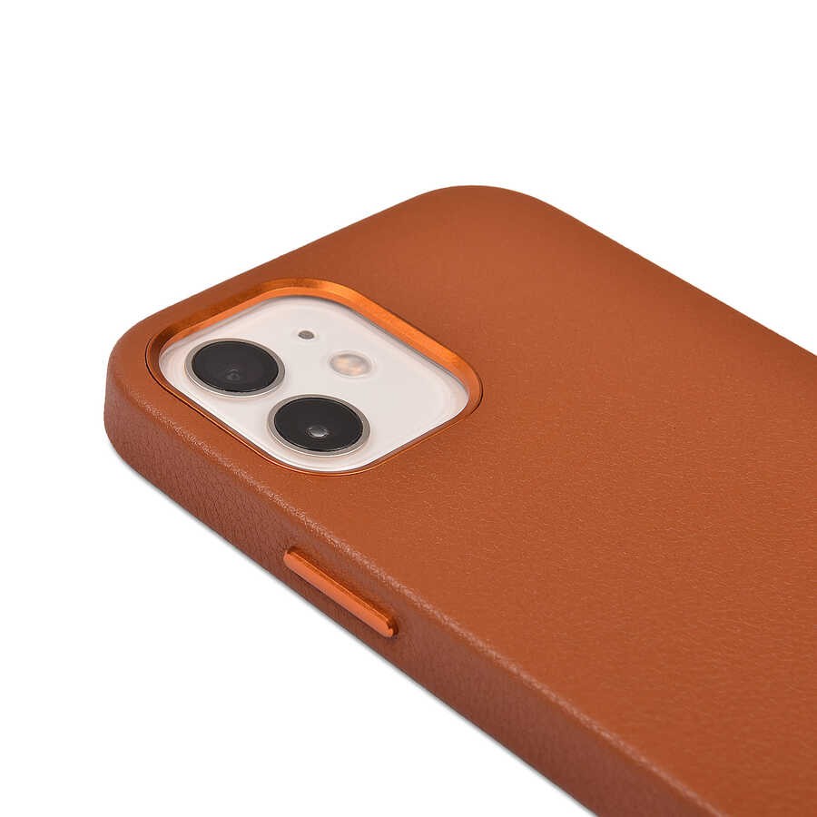 iPhone 12 Pro Max Kılıf Wiwu Calfskin Kılıf