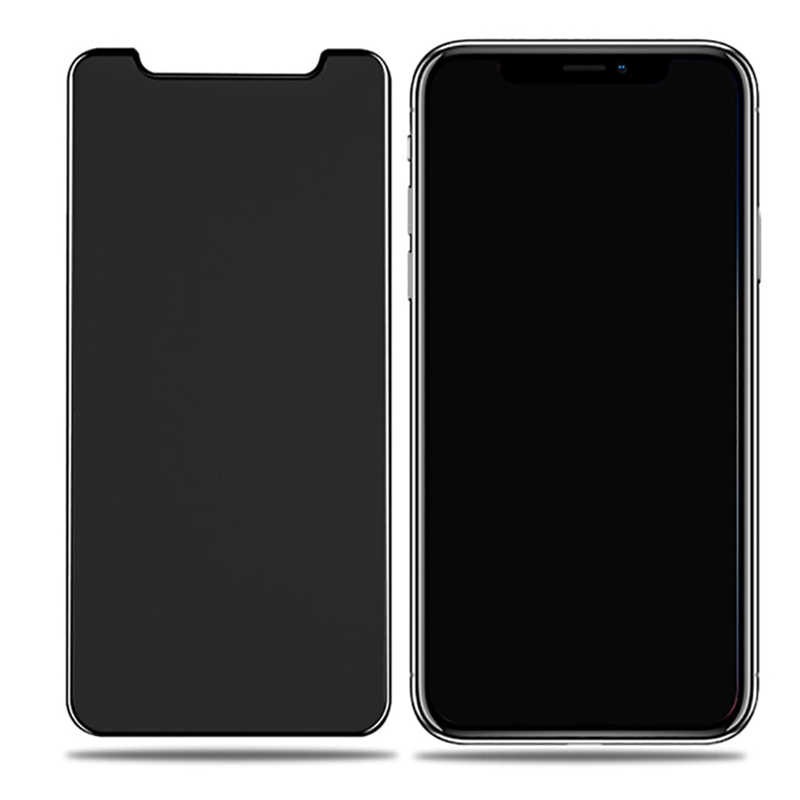 iPhone XS Max 6.5 ​​​​​​​​​​​​Zore Rika Premium Privacy Temperli Cam Ekran Koruyucu