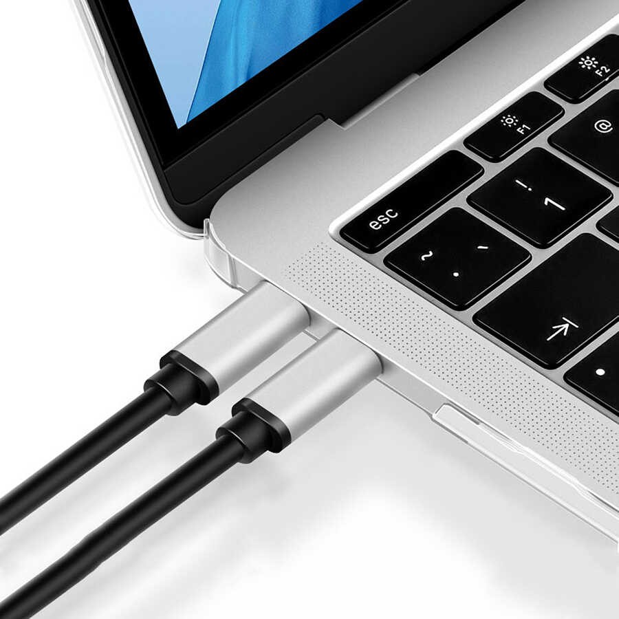 Macbook Pro 14.2 2023 A2779 Wiwu Ultra İnce Sararmayan Şeffaf MacBook Crystal iShield Kapak