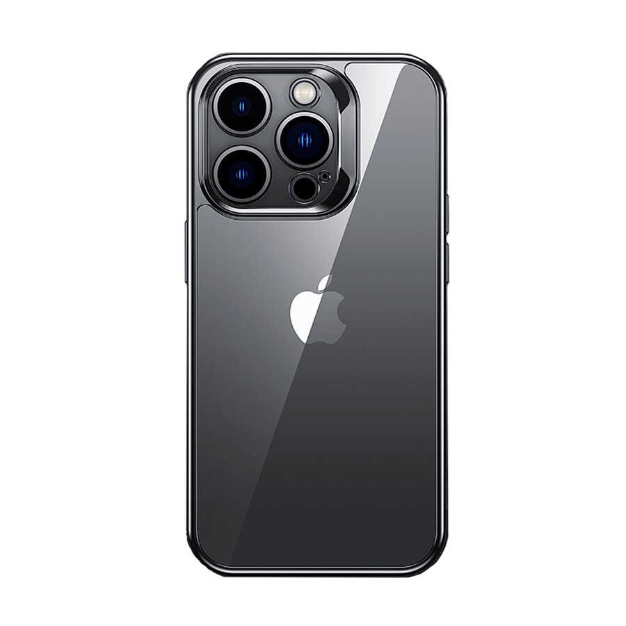 iPhone 14 Pro Max Kılıf Benks Electroplating TPU Kapak Ekran Koruyucu Hediyeli