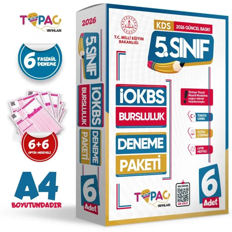 İnformal Yayınları 2026 5.Sınıf Topaç Yayınları İOKBS-BURSLULUK