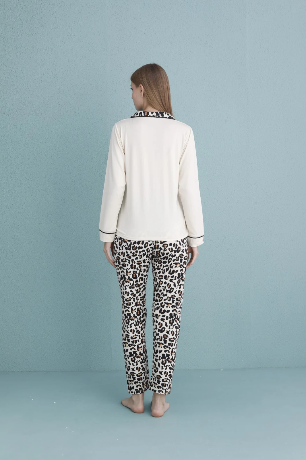 Mihra 50904R576 Önü Düğmeli Pijama Takımı