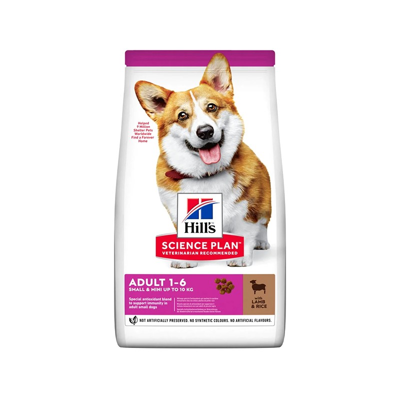 Hill's Small&Mini Yetişkin Köpek Maması Kuzu Etli 6kg