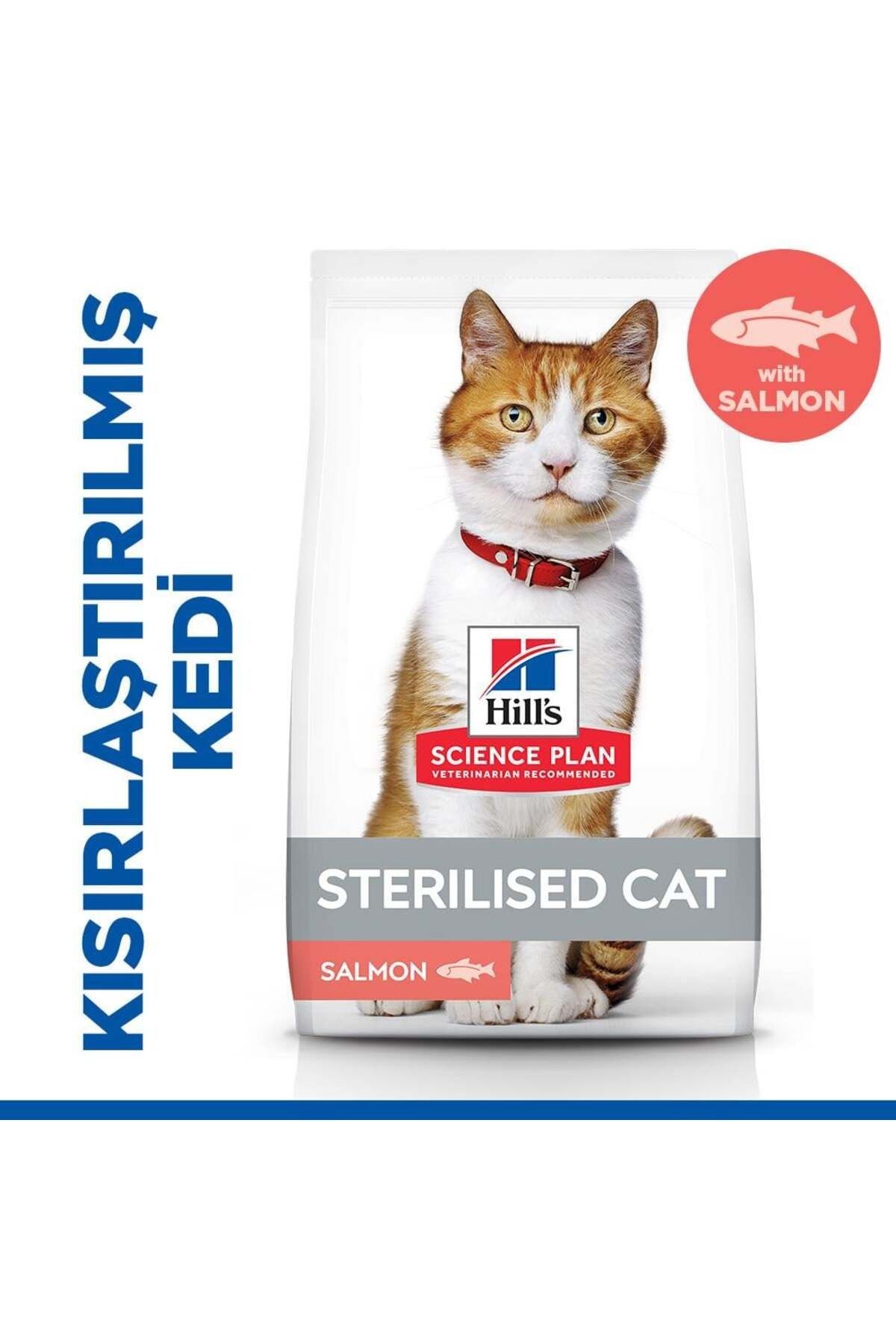 Hill's Sterilised Somon Kısır Kedi Maması 10 Kg