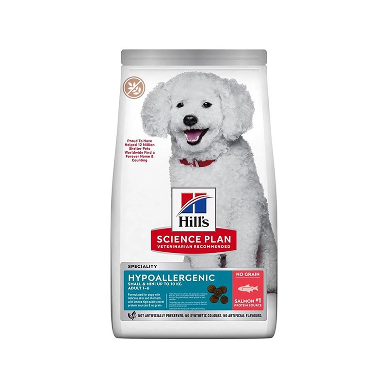 Hill's Hypoallergenic Somonlu Küçük Irk Yetişkin Köpek Maması 6kg