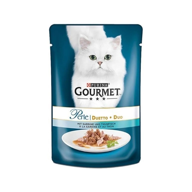 Gourmet Izgara Ton Balıklı Pouch Kedi Yaş Maması 85 Gr