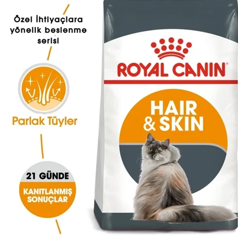 Royal Canin Hair&Skin Care Tüy Güzelliği İçin Kedi Maması 4kg