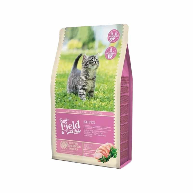 Sam's Field Kitten Tavuklu Tahılsız Yavru Kedi Maması 2.5kg