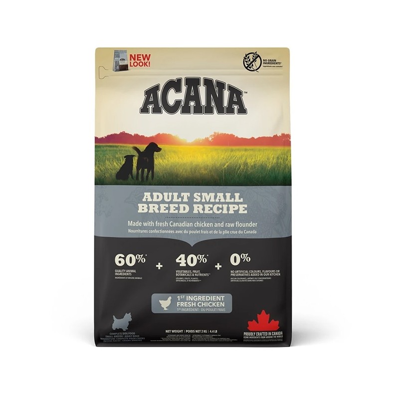 Acana Heritage Adult Small Breed Köpek Maması 2 Kg