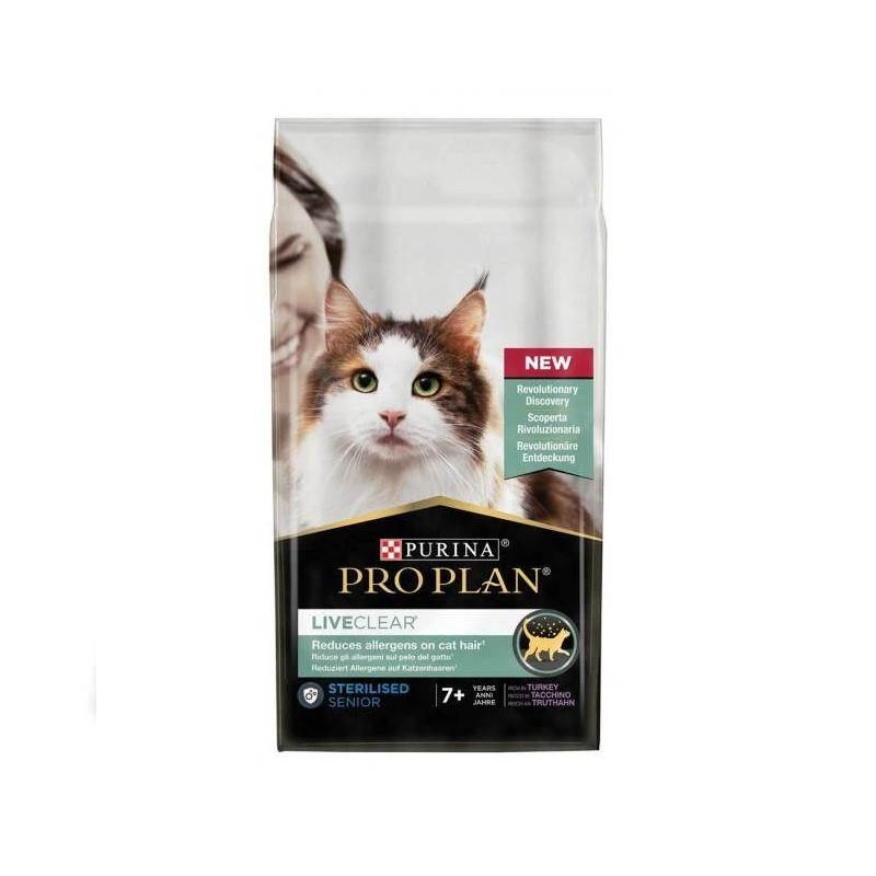 Pro Plan Live Clear Kısır Senior Hindili Kedi Maması 1,4kg