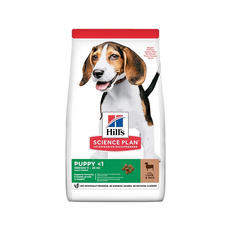 Hill's Medium Puppy Kuzu Etli Yavru Köpek Maması 2,5kg