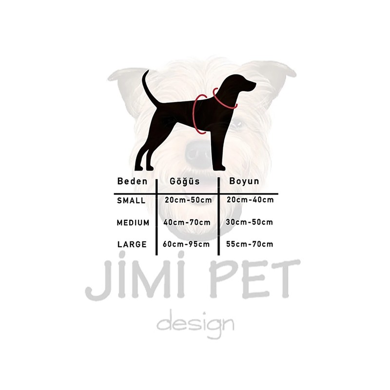 Jimi Pet Easy Walk Önden Çekmeli Göğüs Tasması