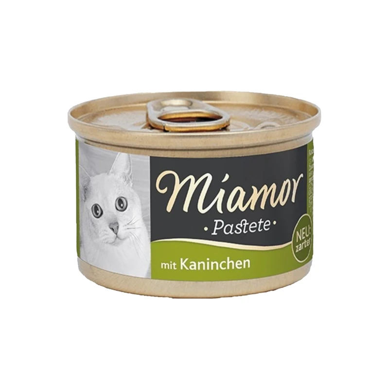 Miamor Pastete Tavşanlı Tahılsız Kedi Konservesi 85 gr