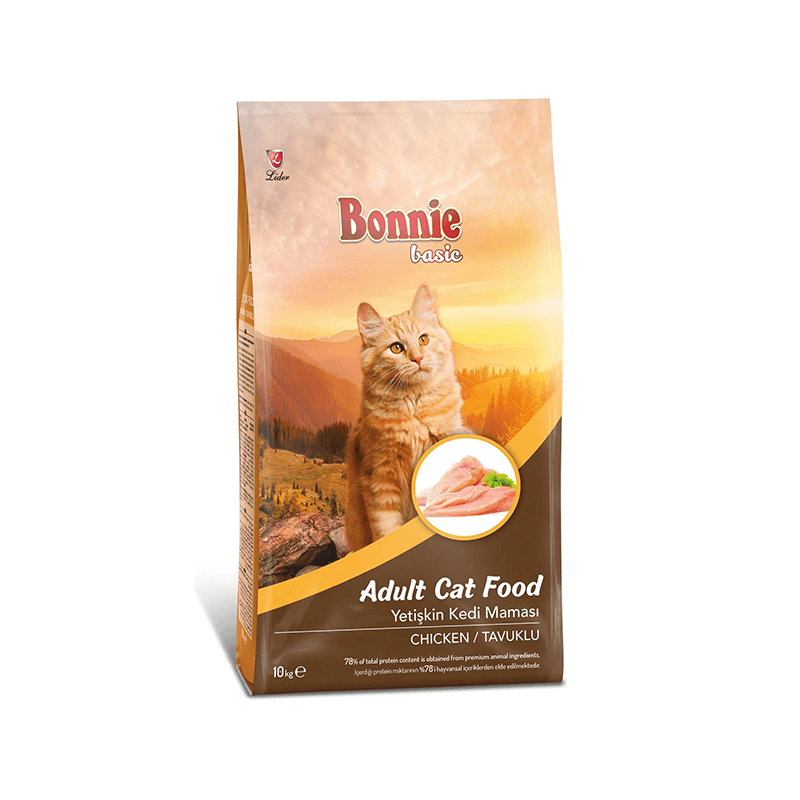 Bonnie Adult Tavuklu Kedi Maması 10kg