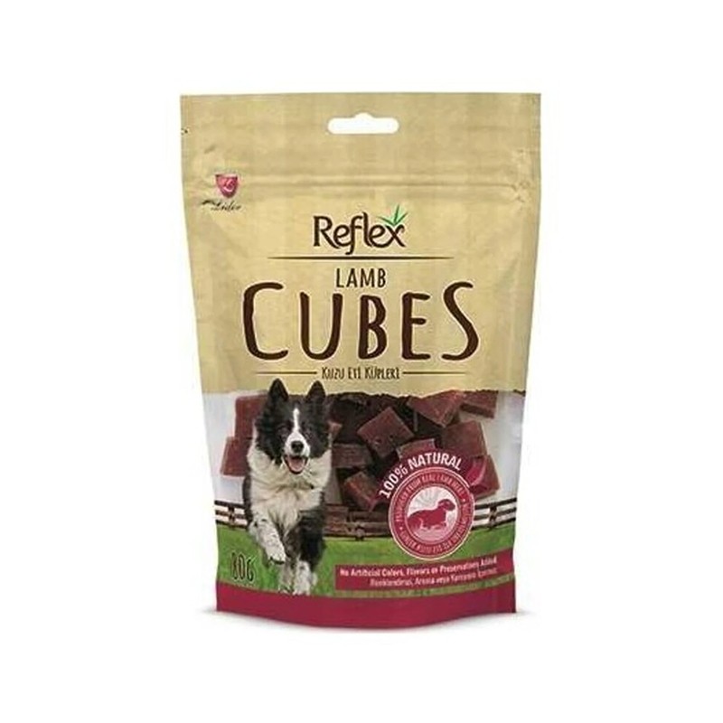 Reflex Kuzulu Küp Dilimli Köpek Ödül Maması 80 gr