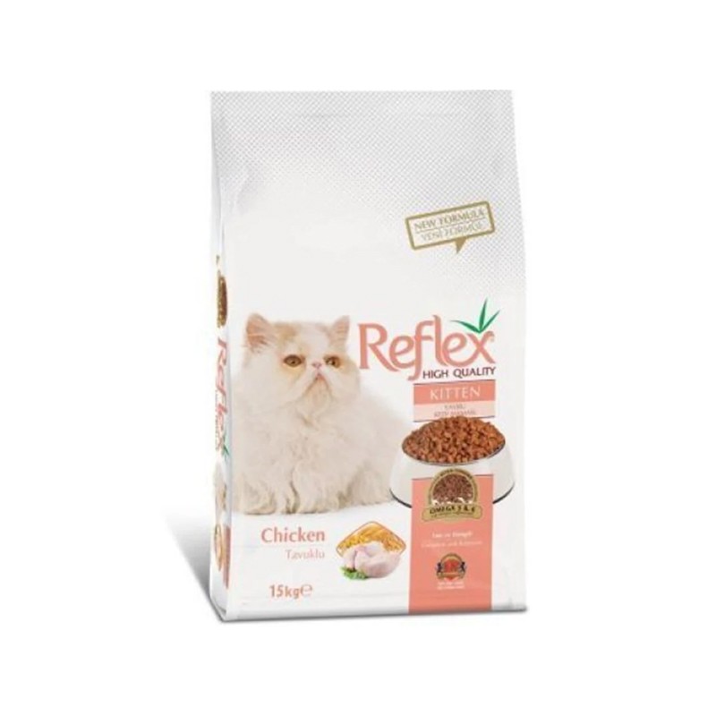 Reflex Tavuklu Yavru Kedi Maması 15 Kg