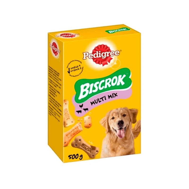 Biscrok Multi Mix Köpek Ödül Bisküvisi 500 gr