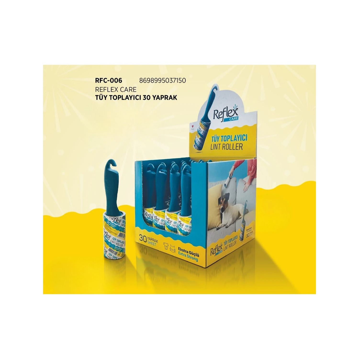 Reflex Care Tüy Toplayıcı 30 Yaprak
