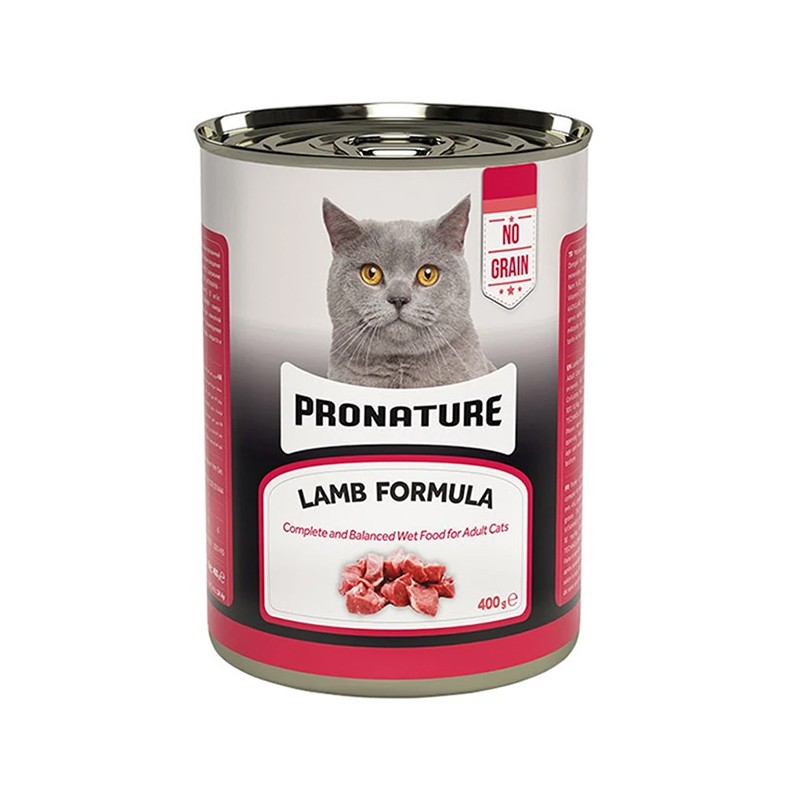 Pronature Kuzu Etli Kedi Yaş Mama 400 Gr