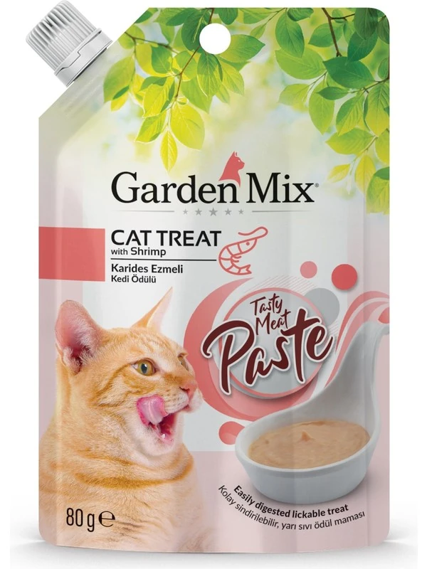 Gardenmix Tavuk ve Karides Ezmeli Kedi Ödülü 80gr