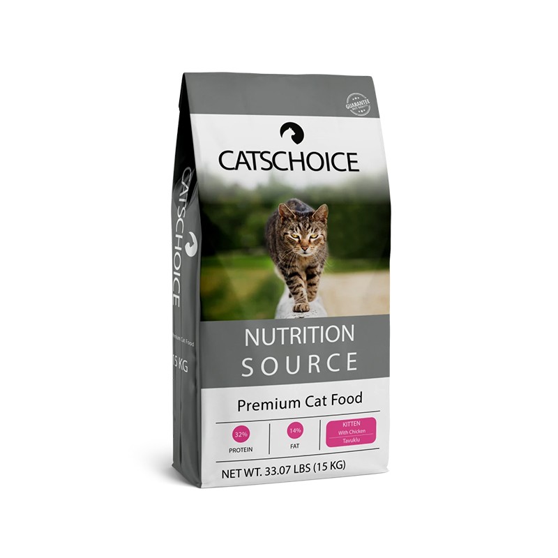 Cats Choice Yavru Tavuk Etli Kedi Maması 15kg