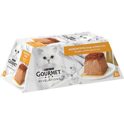 Purina Gourmet Revelations Tavuklu Kedi Yaş Maması 2x57gr