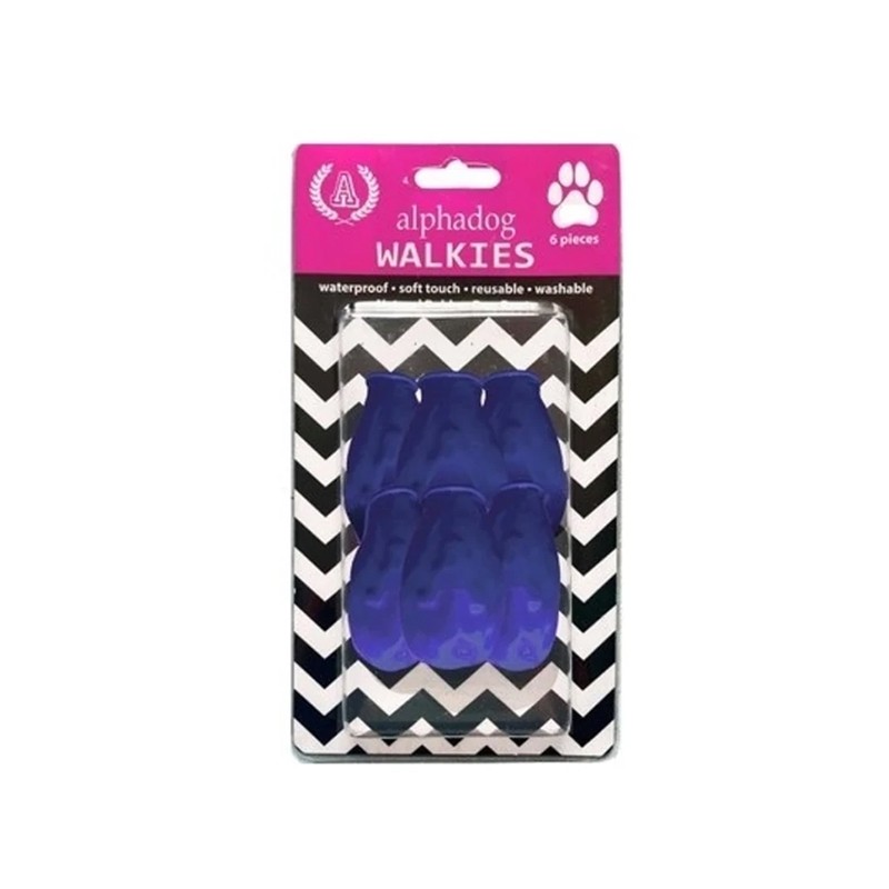 Alphadog Walkies Köpek Ayakkabısı Pratik Galoş 6lı Paket