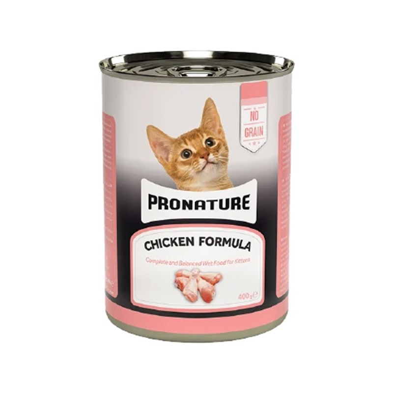 Pronature Tavuk Etli Yavru Kedi Yaş Mama 400gr