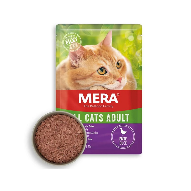 Mera Tahılsız Ördekli Yaş Kedi Maması 85 gr