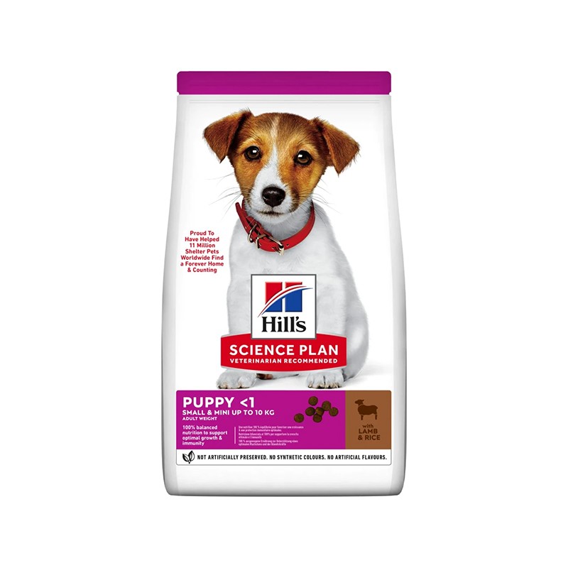 Hill's Small&Mini Yavu Köpek Maması Kuzu Etli 1,5kg