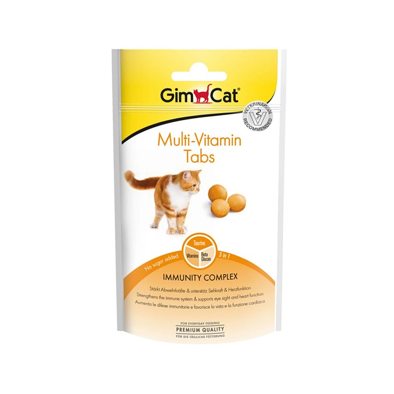 Gimcat Ödül Tableti Multivitamin 40gr