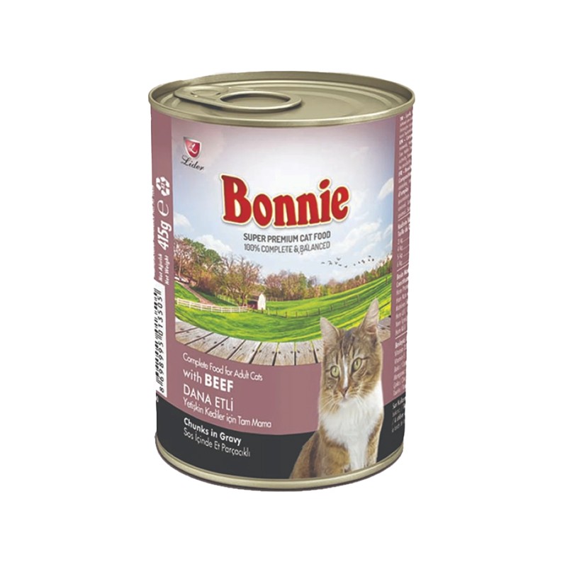 Bonnie Dana Etli Yetişkin Kedi Konservesi 400 gr