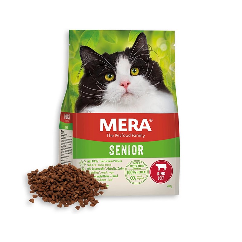 Mera Senior Cats Tahılsız 8+ Yaş Sığırlı Kedi Maması 2KG