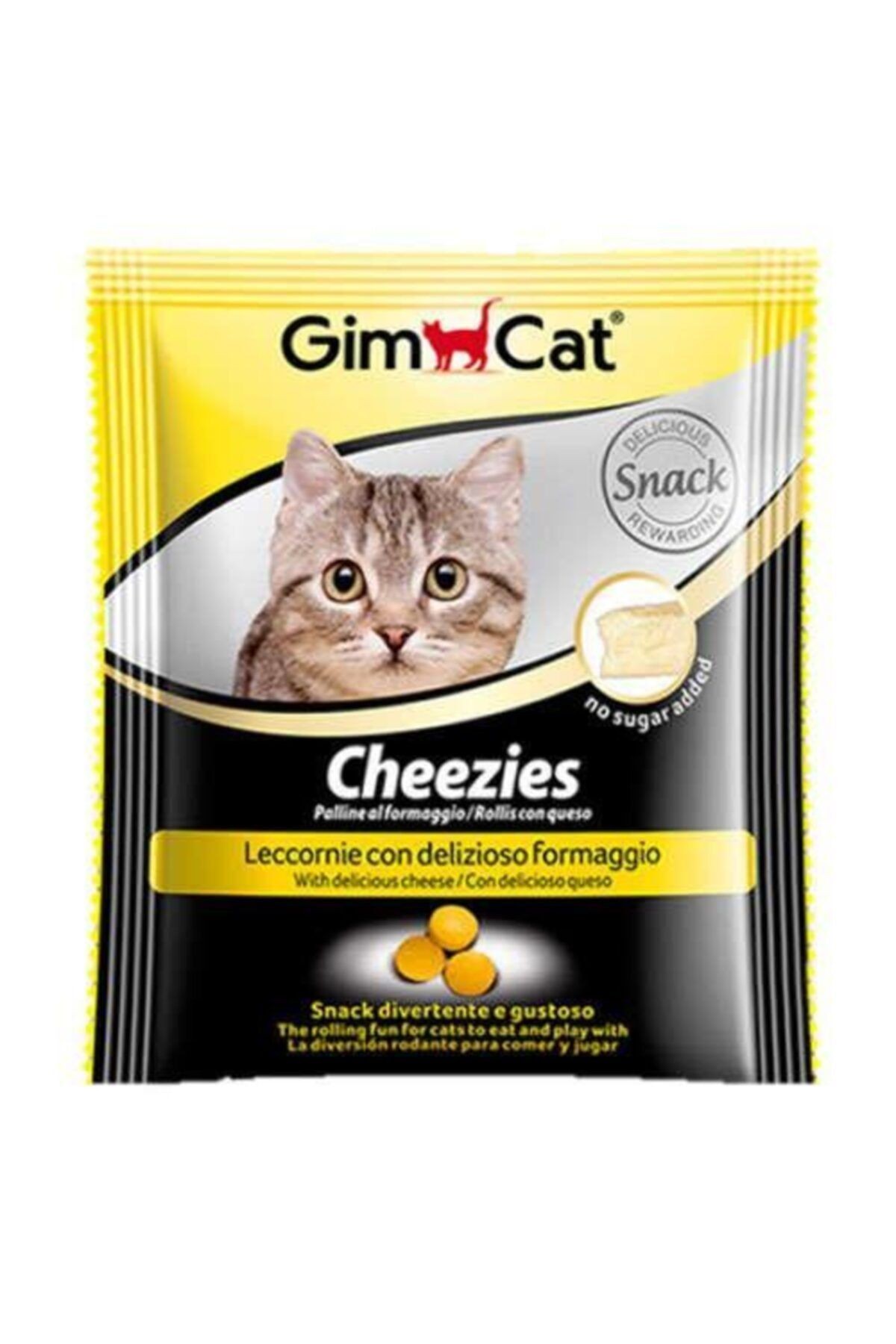 Gimcat Cheezies Peynirli Kedi Ödül Tableti 10 Gr