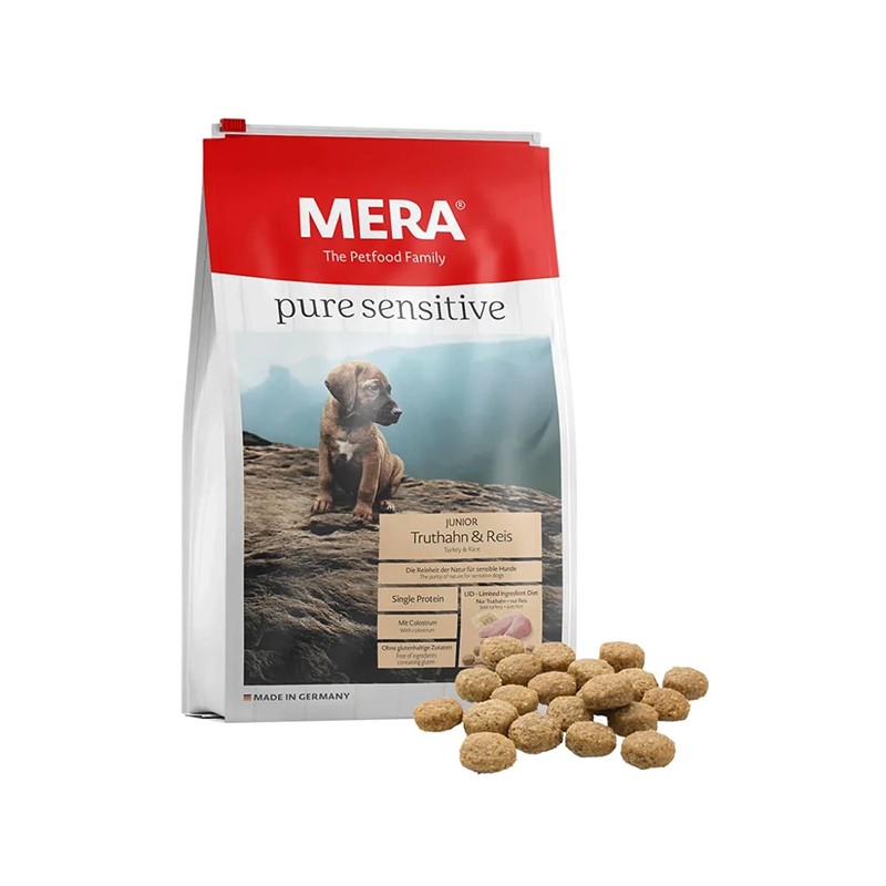 Mera Pure Sensitive Junior Hindili Yavru Köpek Maması 4 kg