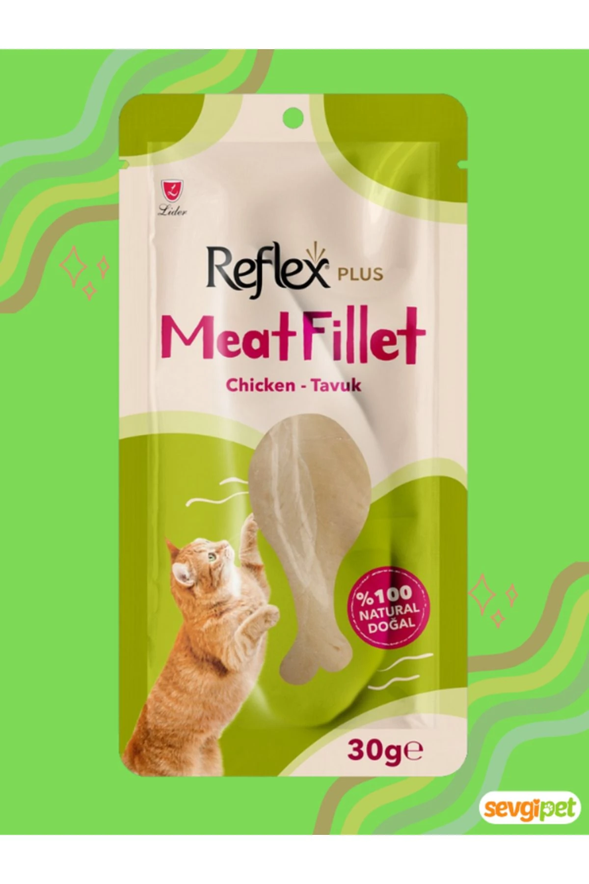 Reflex Plus Meat Fillet / Tavuk Fileto 30 gr
