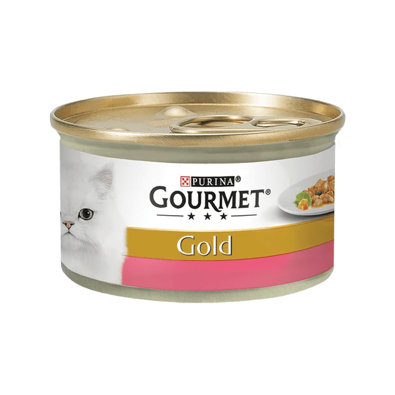 Gourmet Gold Parça Etli ve Soslu Alabalık ve Sebzeli 85gr