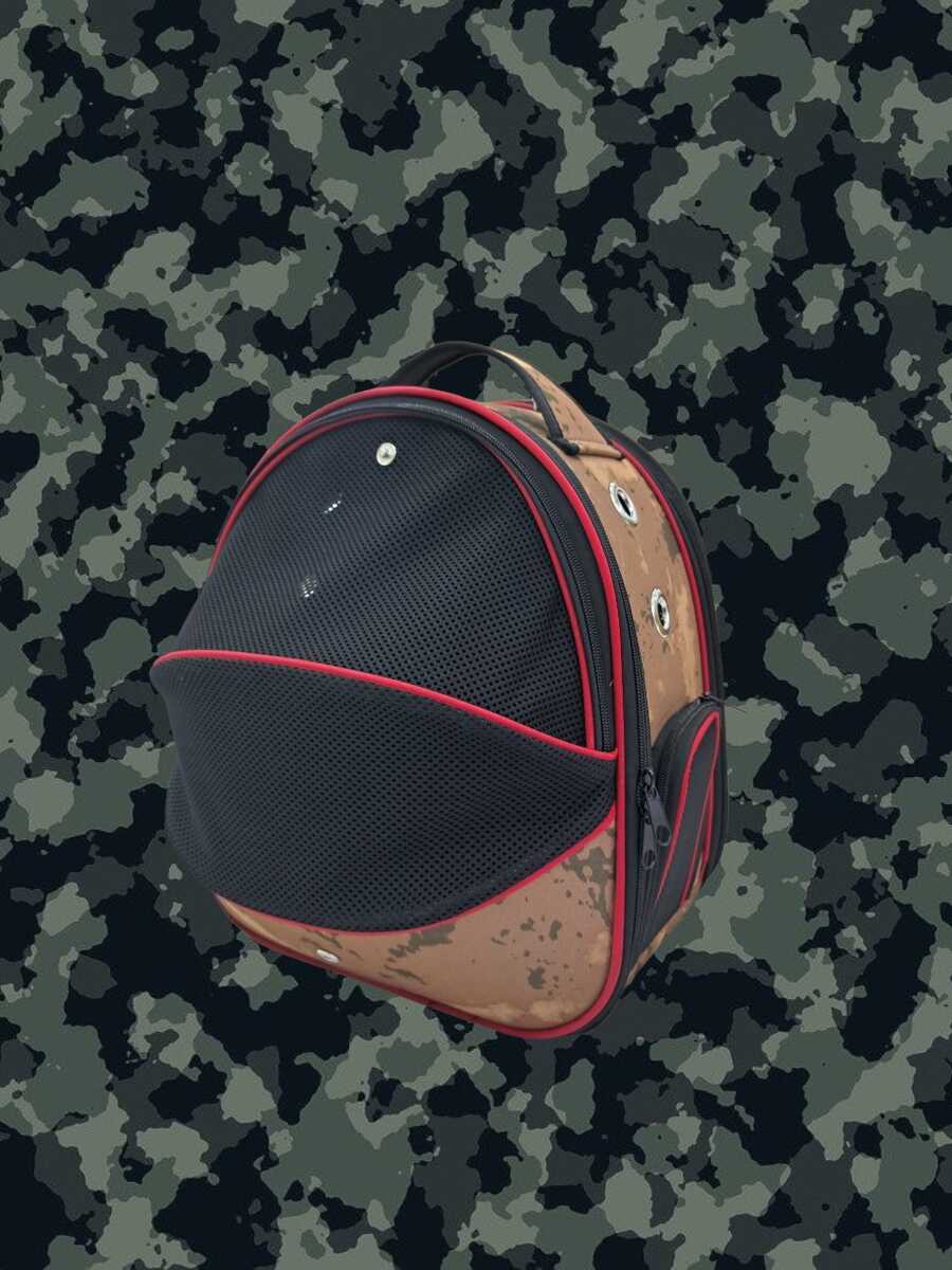 Petpretty Fileli Astronot Sırt Çantası Kamuflaj